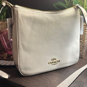 BRAND NEW COACH ELLE FILE BAG (chalk)